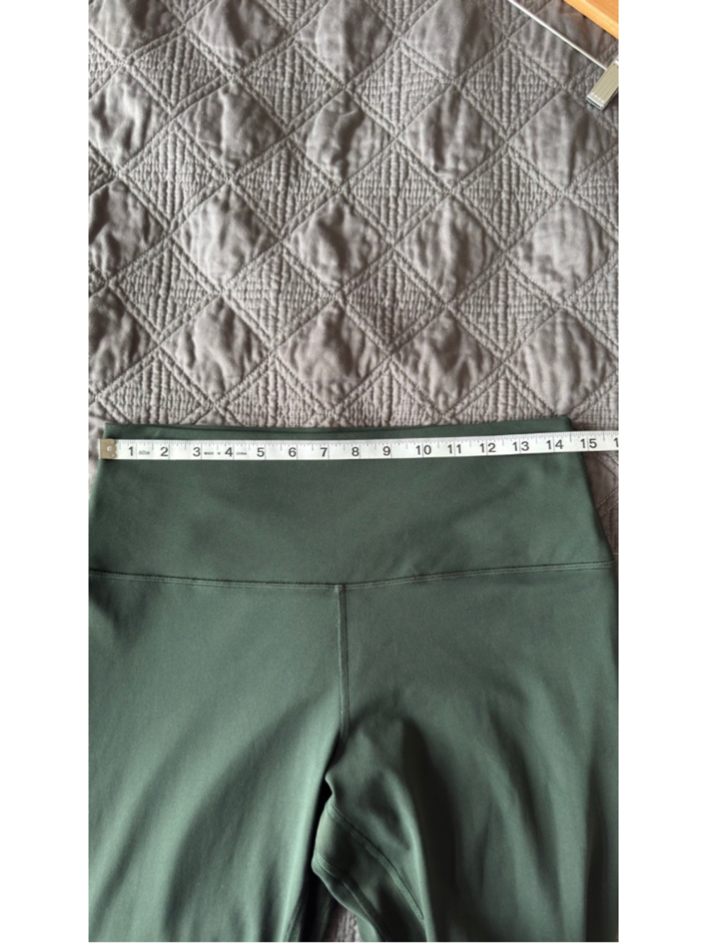 Lululemon Align High Rise Pant 25 Womens 12 Rainforest Green Nulu - Picture 6 of 8